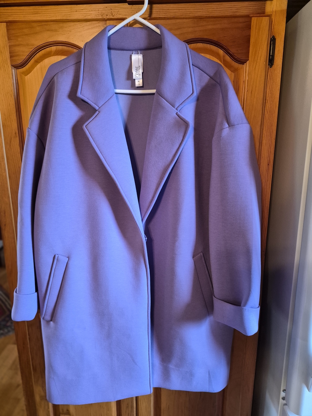 MarlaWynne WynneLayers Unstructured Scube Knit Coat Jacket XL